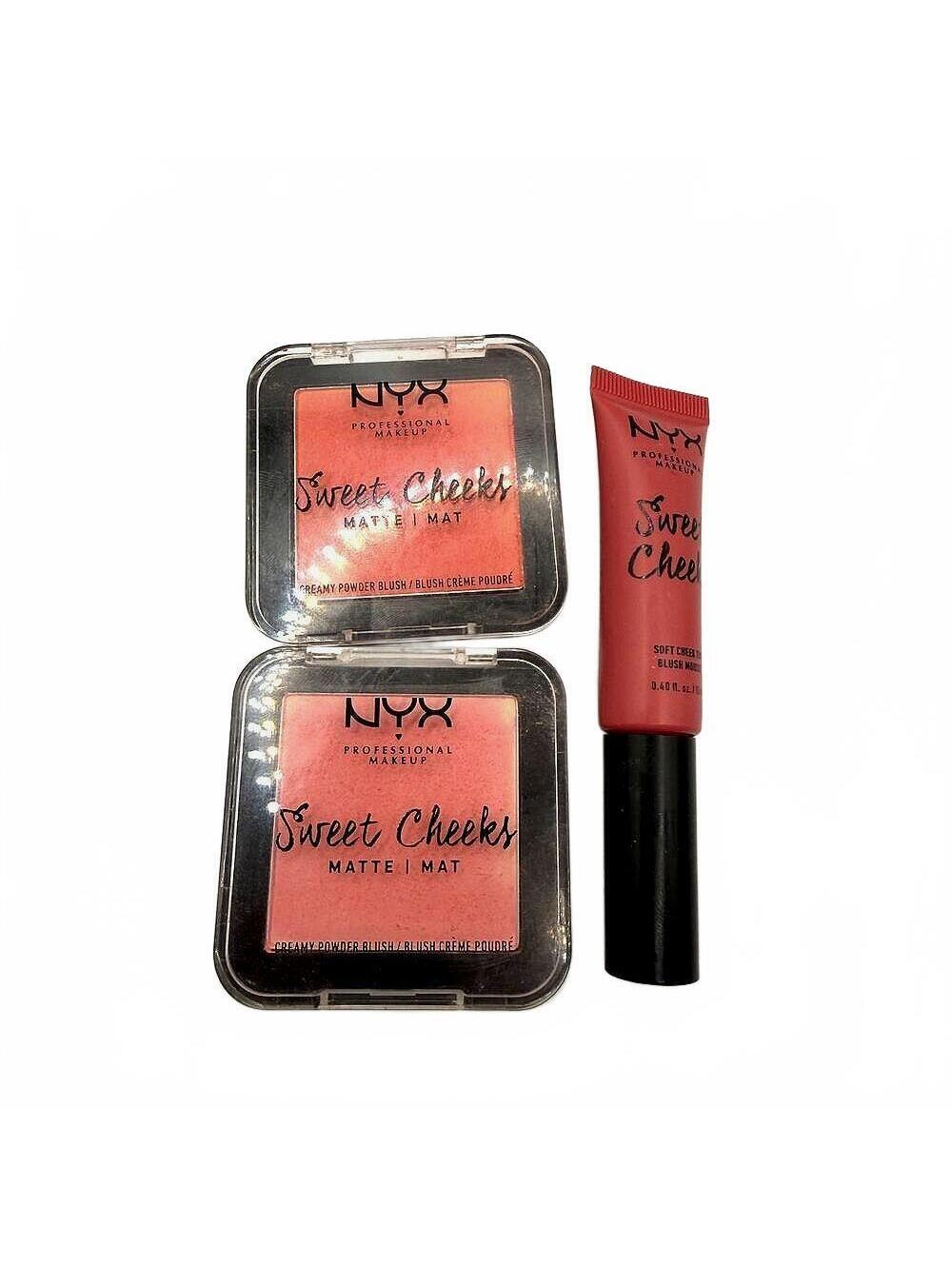 ⭐PICK 3/$15 NYX Sweet Cheeks Matte/Mousse Blush Bundle